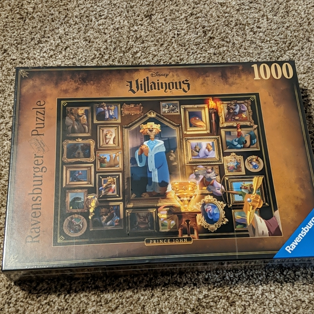 NEW Disney Villainous puzzle 1000 piece